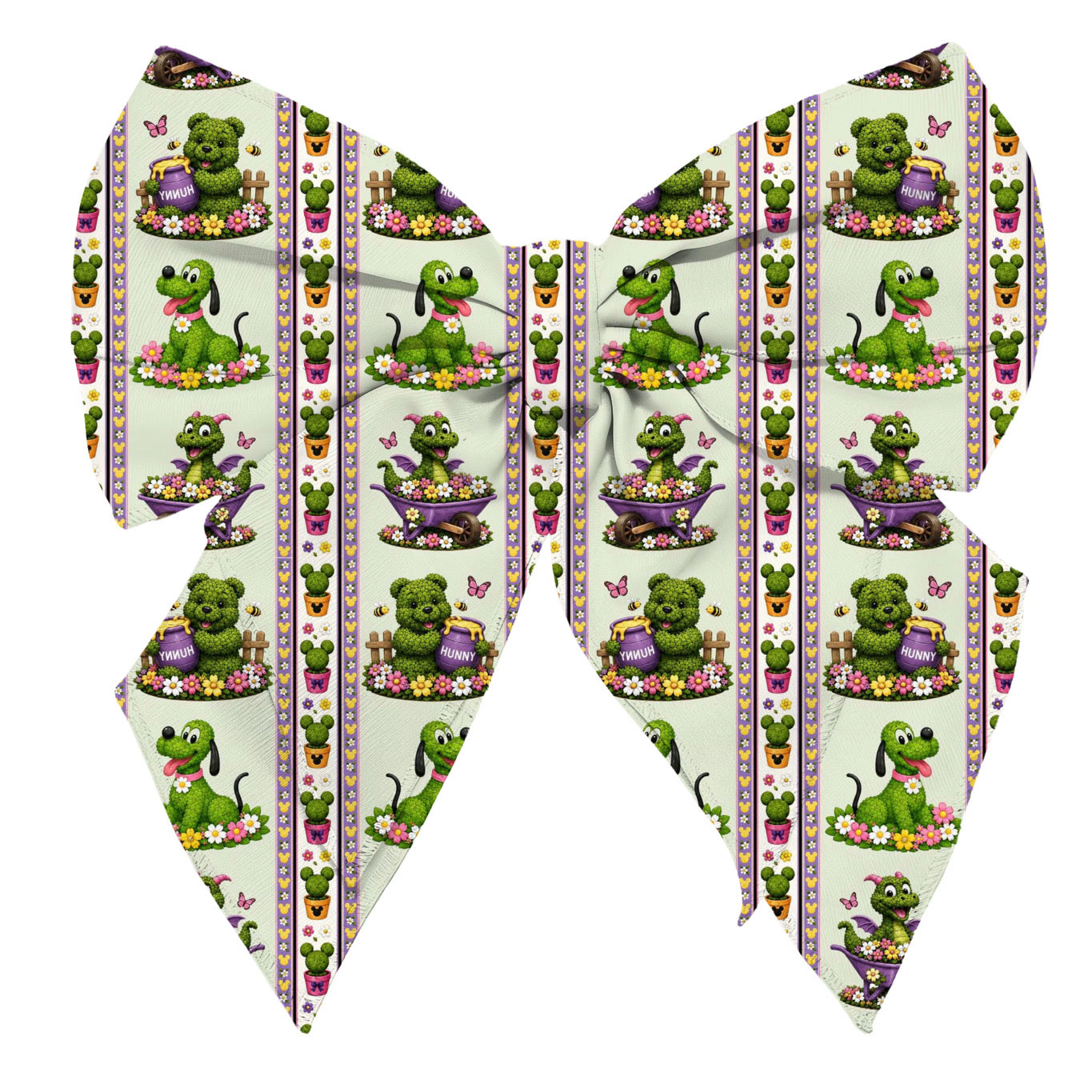 Garden Friends Stripes Waffle Knit Child and Women 100% Cotton