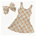 Pooh Christmas Wrap Dress Girls and Women with Hair Bow