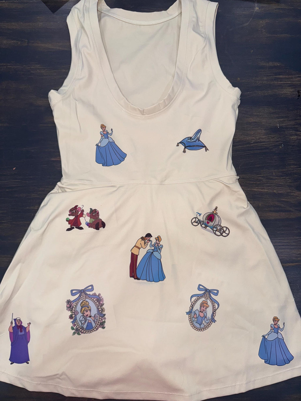 Disney Tennis Dress, Disney Outfit For Women, Cinderella Dress