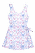 Disney Flowers and bows Athletic Tennis Dress,  Women and Girls Sizes. Ready to Ship.  Will Not Restock