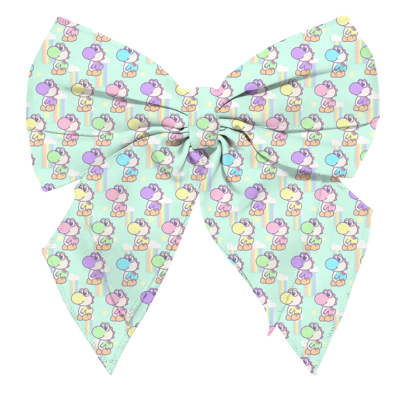 Yoshi Hair Bow Clip