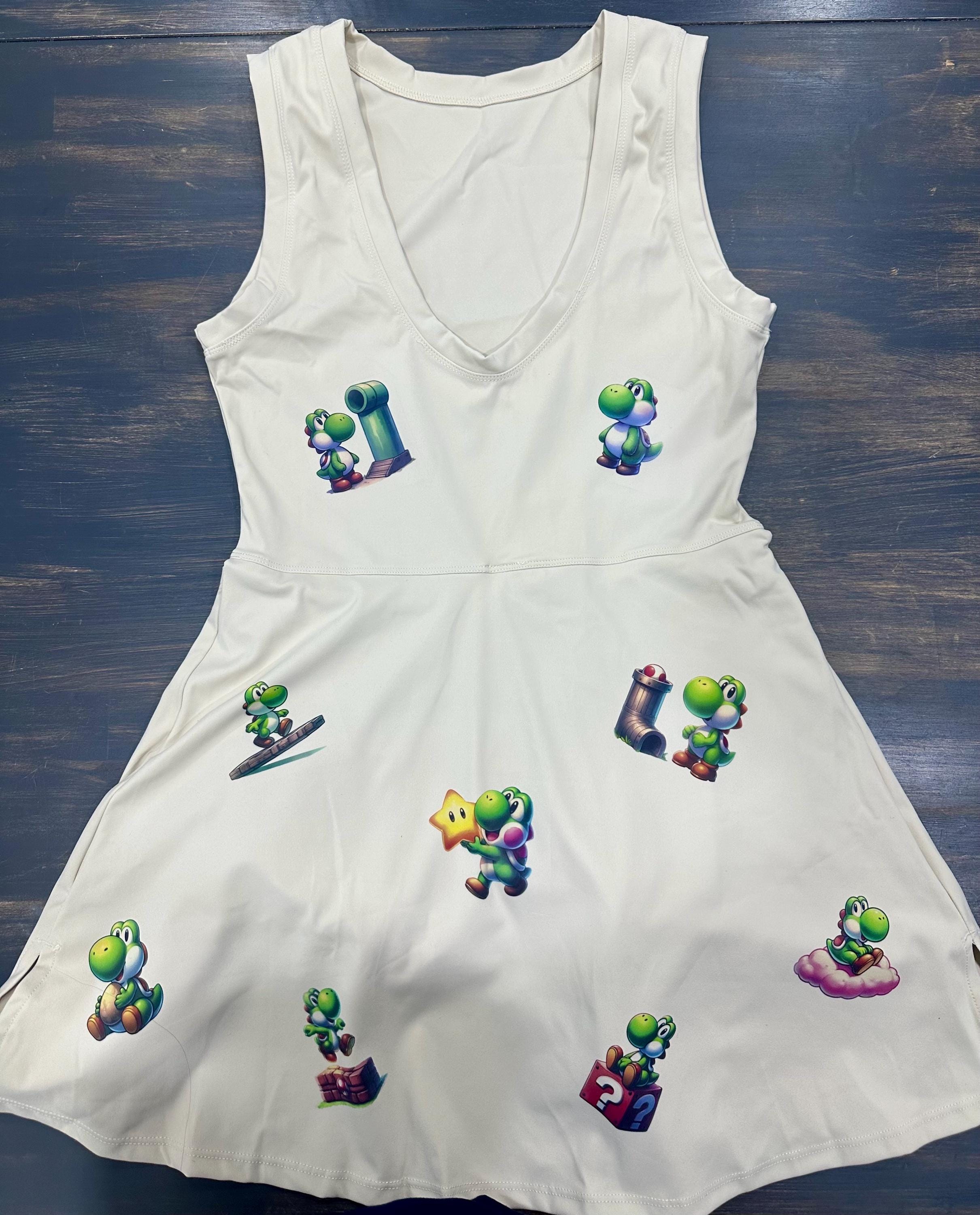 Yoshi Tennis Dress, Epic Outfit, Nintendo World