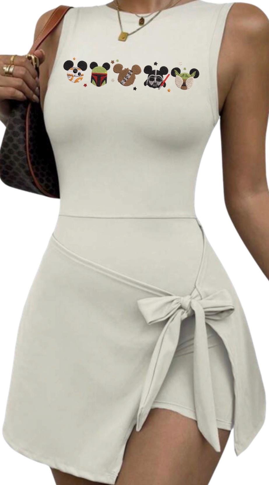 Star Wars Cast Disney Tennis Dress, Disney Outfit For Women