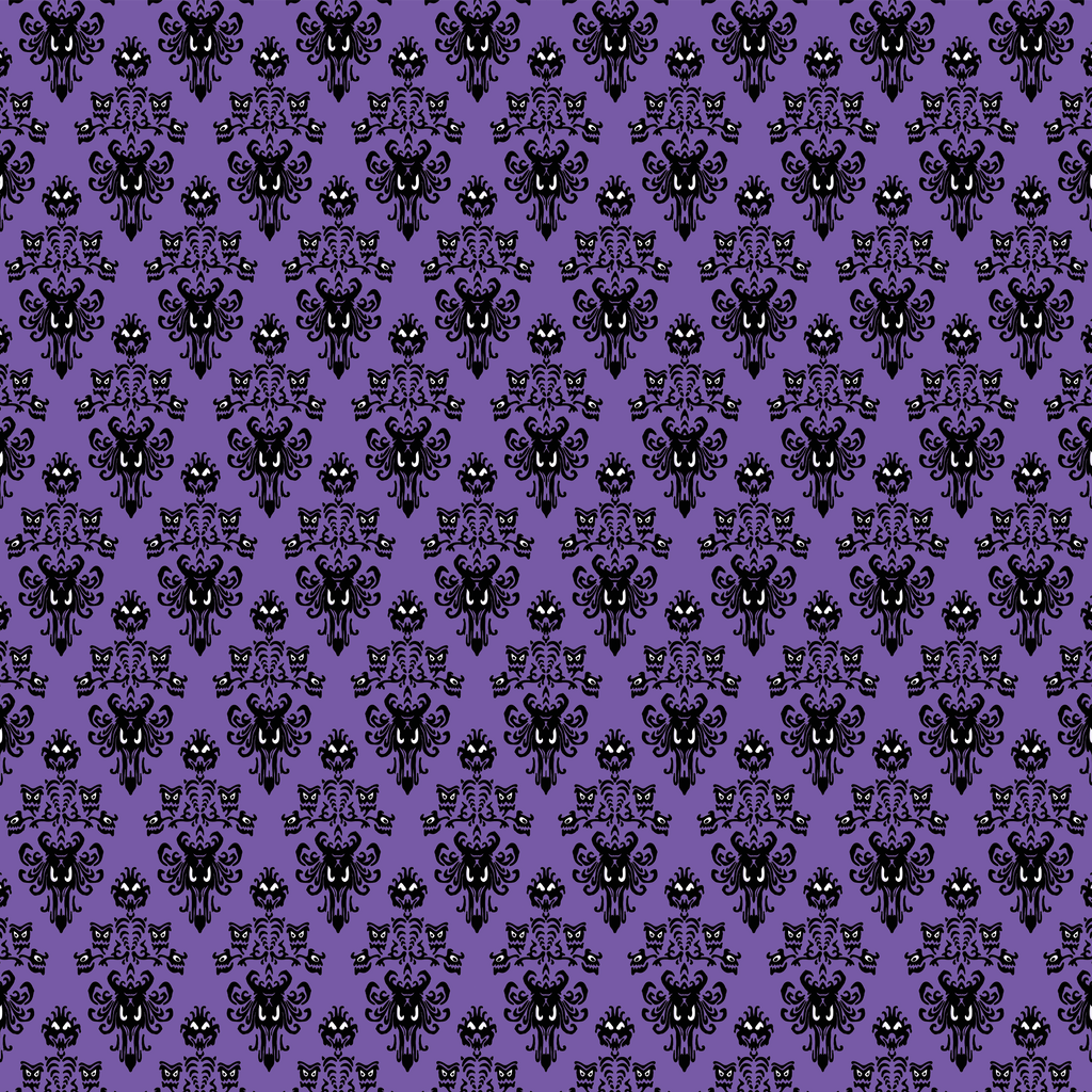Haunted Mansion Hair Bow Clips