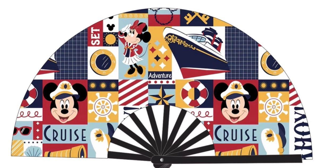 Large hand Fan for Disney Lovers