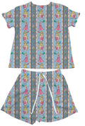Aurora Stripes Waffle Knit Child and Women 100% Cotton