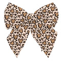 Mickey Leopard Hair Bow Clip