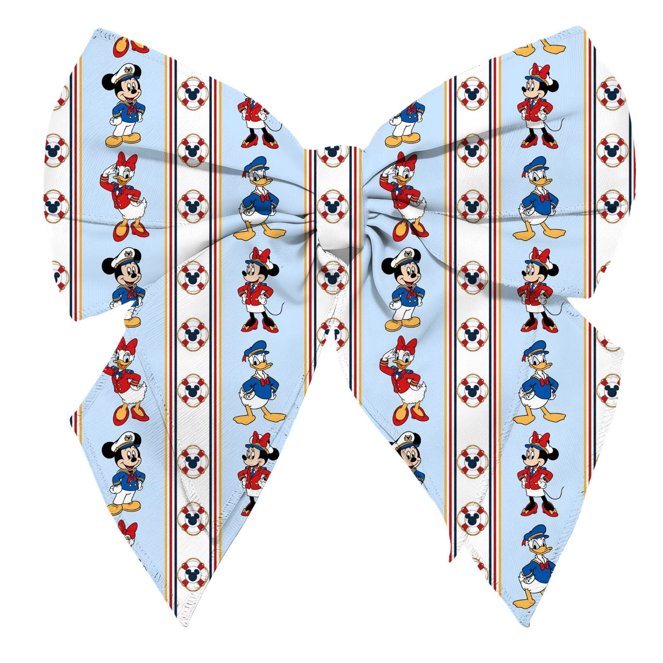 Captain Friends Stripes Waffle Knit Child and Women 100% Cotton