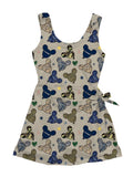 Veterans United Wrap Dress Girls and Women with Hair Bow