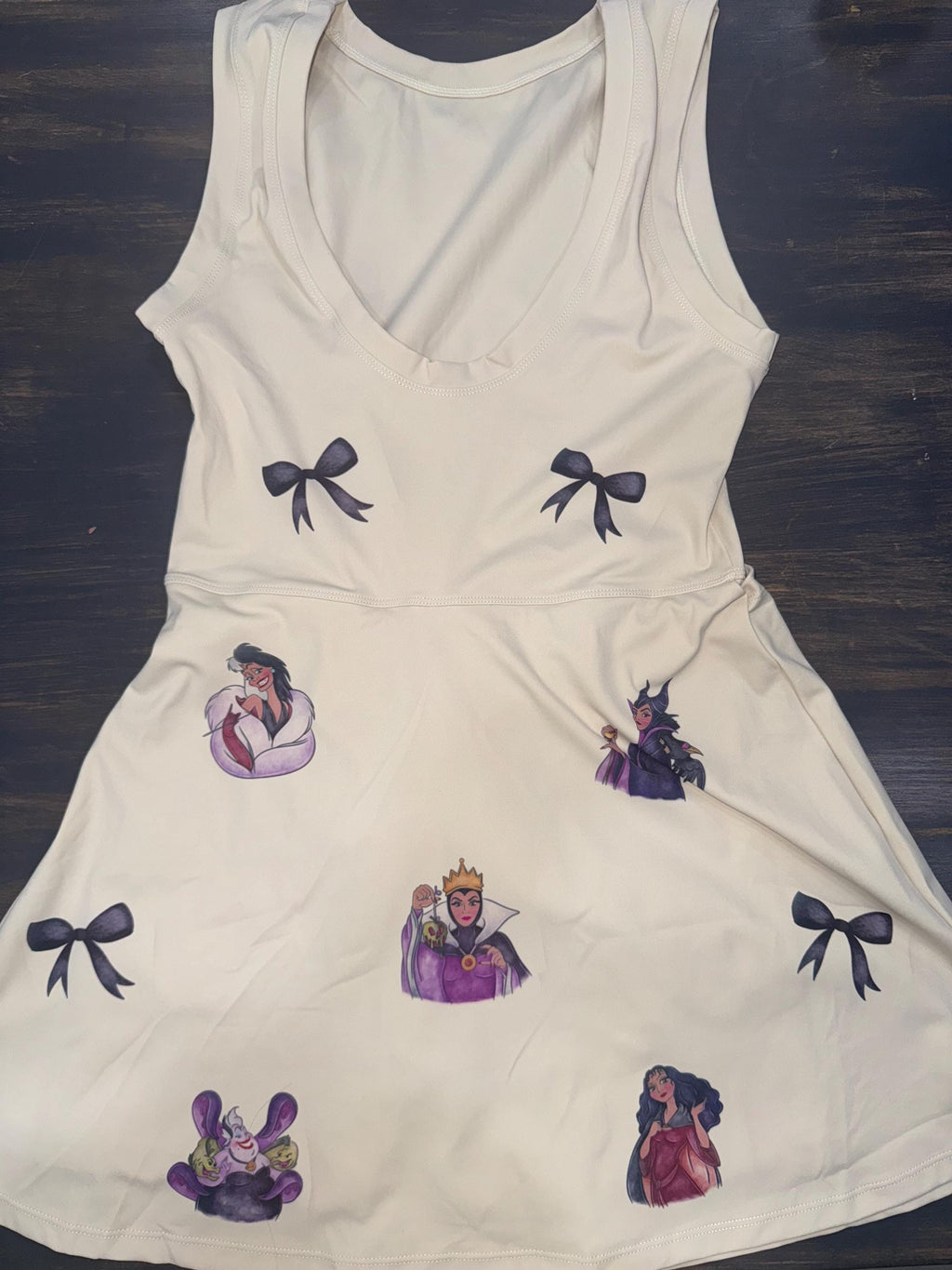 Disney Tennis Dress, Disney Outfit For Women, Villains Dress