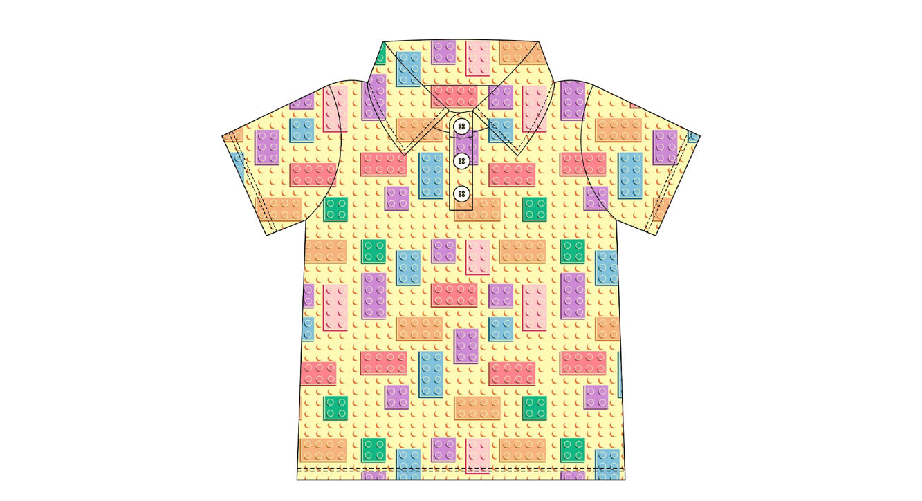 Lego Boy and Men Dri-Fit Performance Polo Shirt