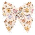 Pooh and Friend Hair Bow Clip