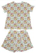 Pooh Christmas Waffle Knit Child and Women 100% Cotton