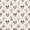 Beige Checkers Waffle Knit Boy and Men 100% Cotton