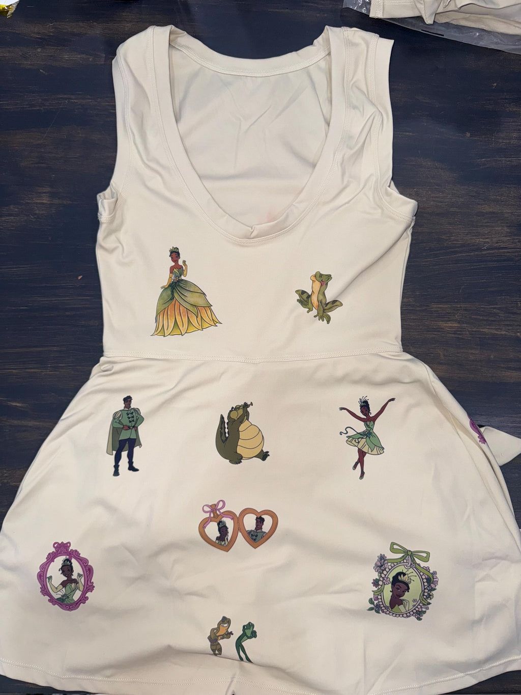 Disney Tennis Dress, Disney Outfit For Women, Tiana Dress, The princess and the frog
