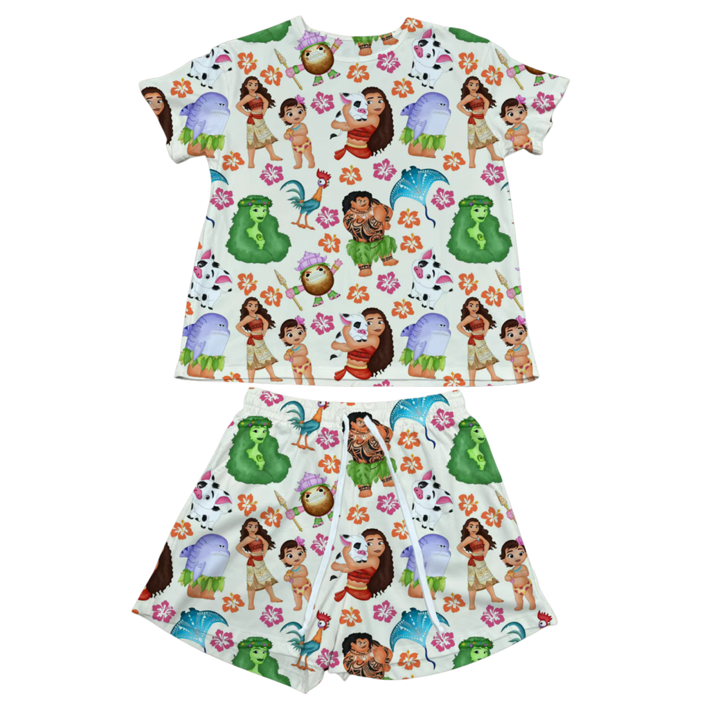 Moana Waffle Knit Child and Women 100% Cotton