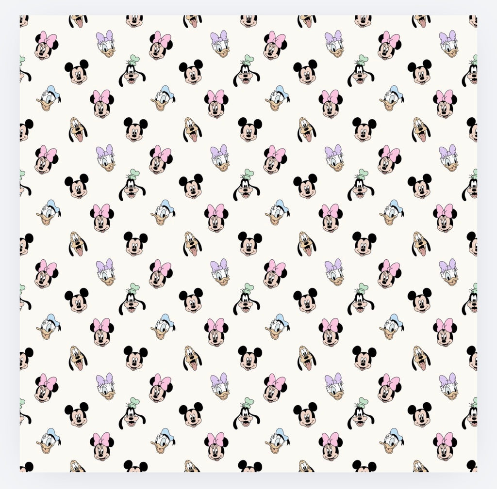 Pastel Friends Hair Bow Clip