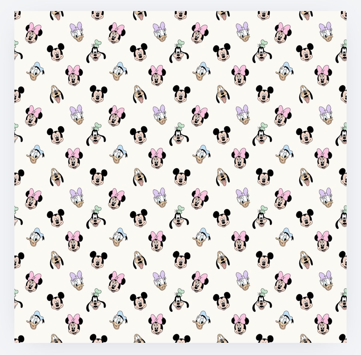 Pastel Friends Hair Bow Clip