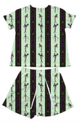 Shadow Man Waffle Knit Child and Women 100% Cotton