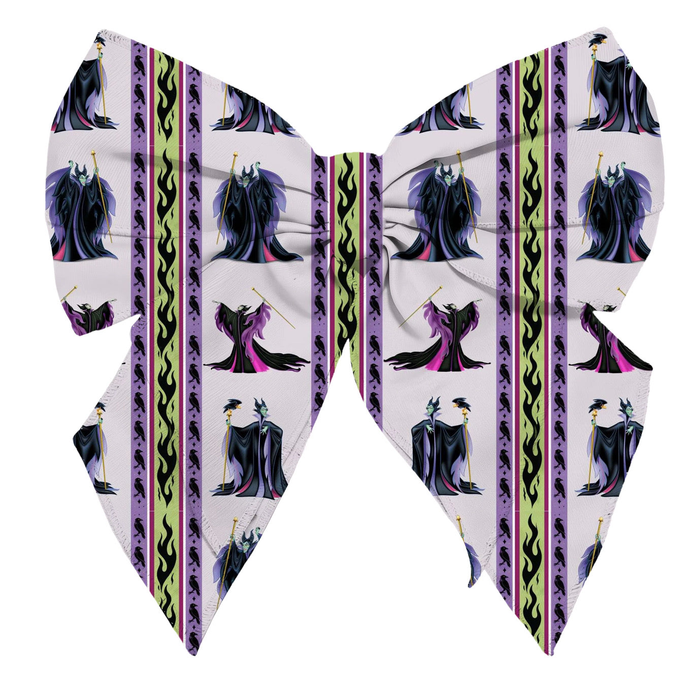 Maleficent Stripes Waffle Knit Child and Women 100% Cotton