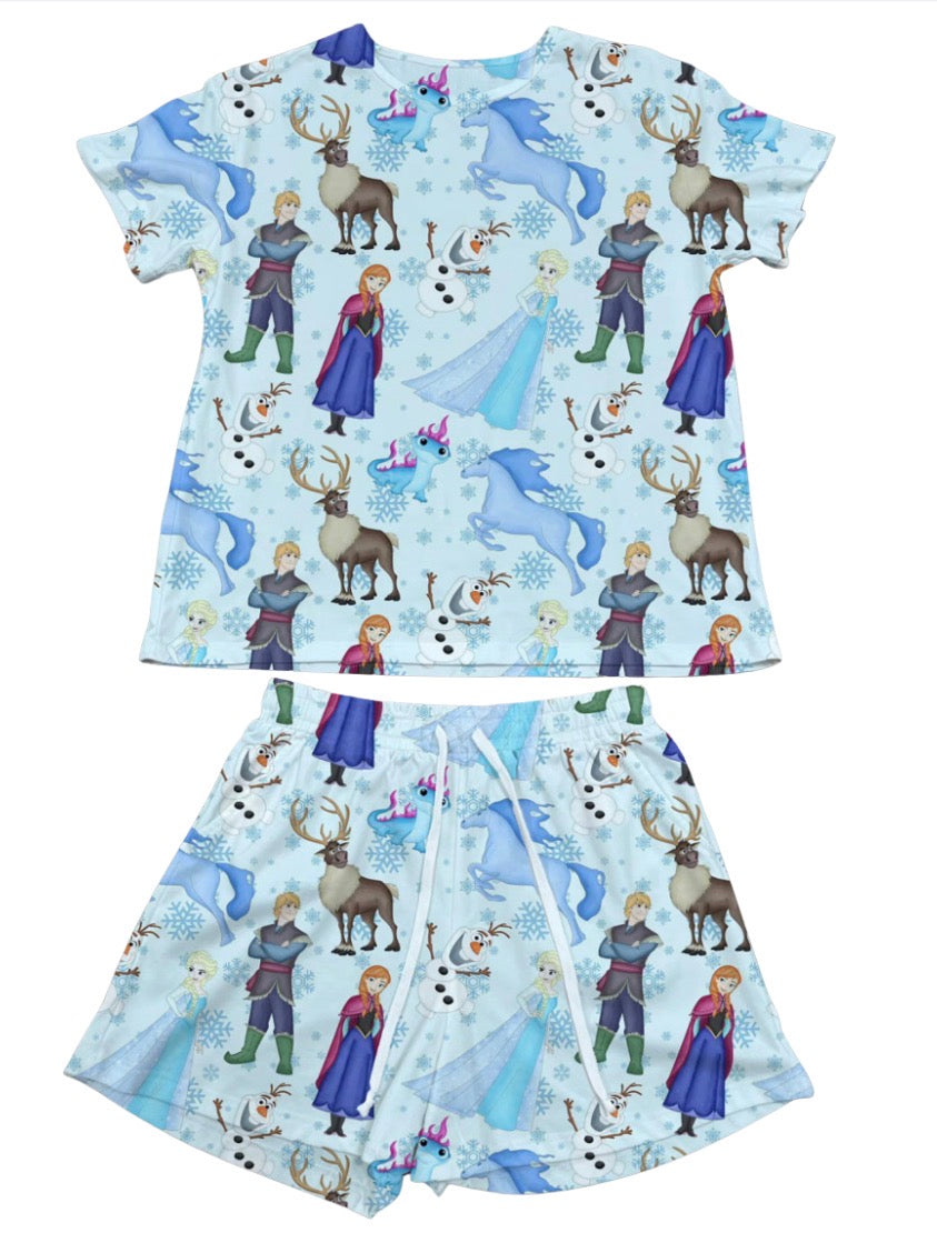 FrozenWaffle Knit Girls and Women 100% Cotton