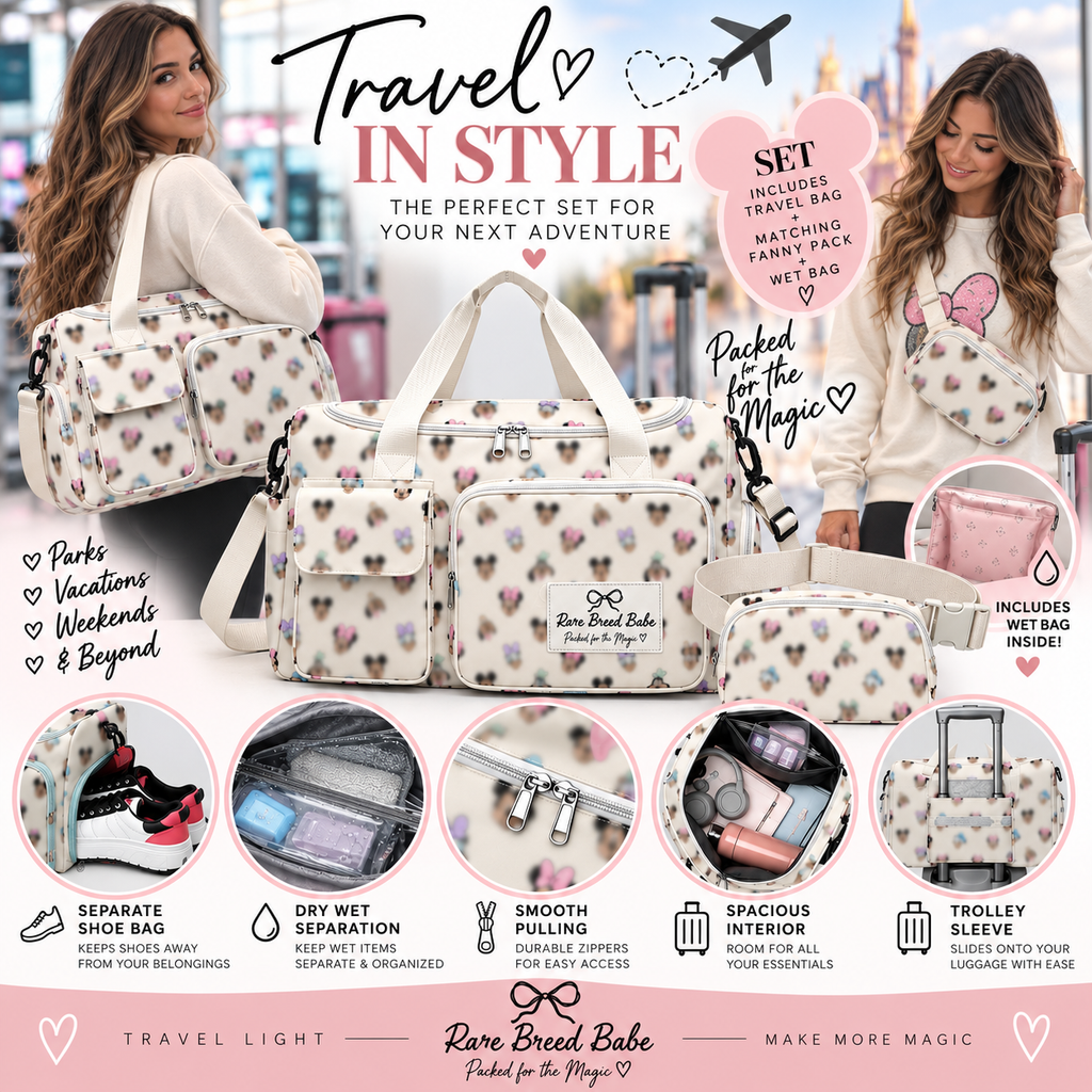 Duffle and Fanny Set