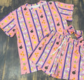 Rapunzel Stripes Waffle Knit Set Child and Women