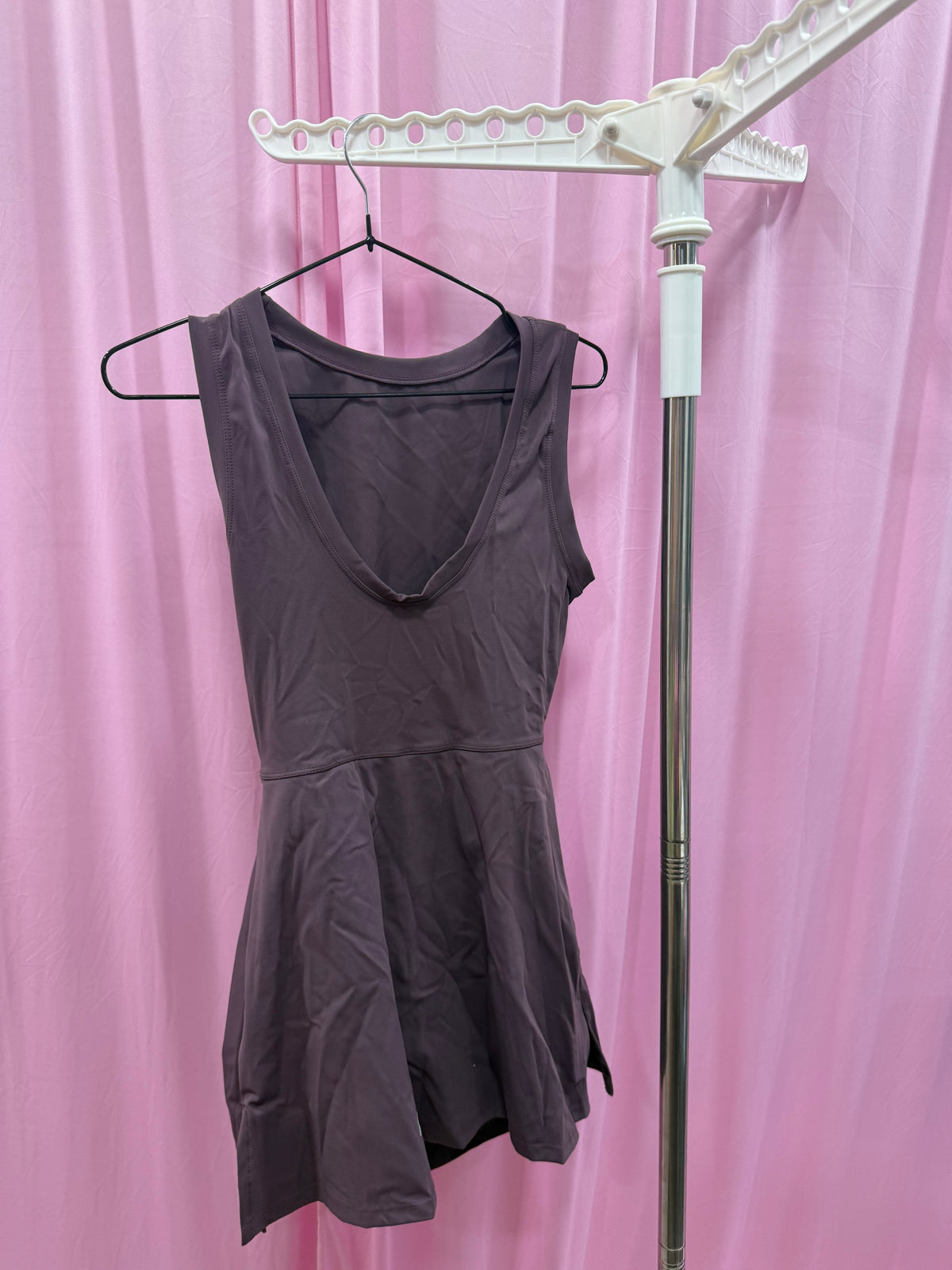 Solid Wrap Dress Sleeveless