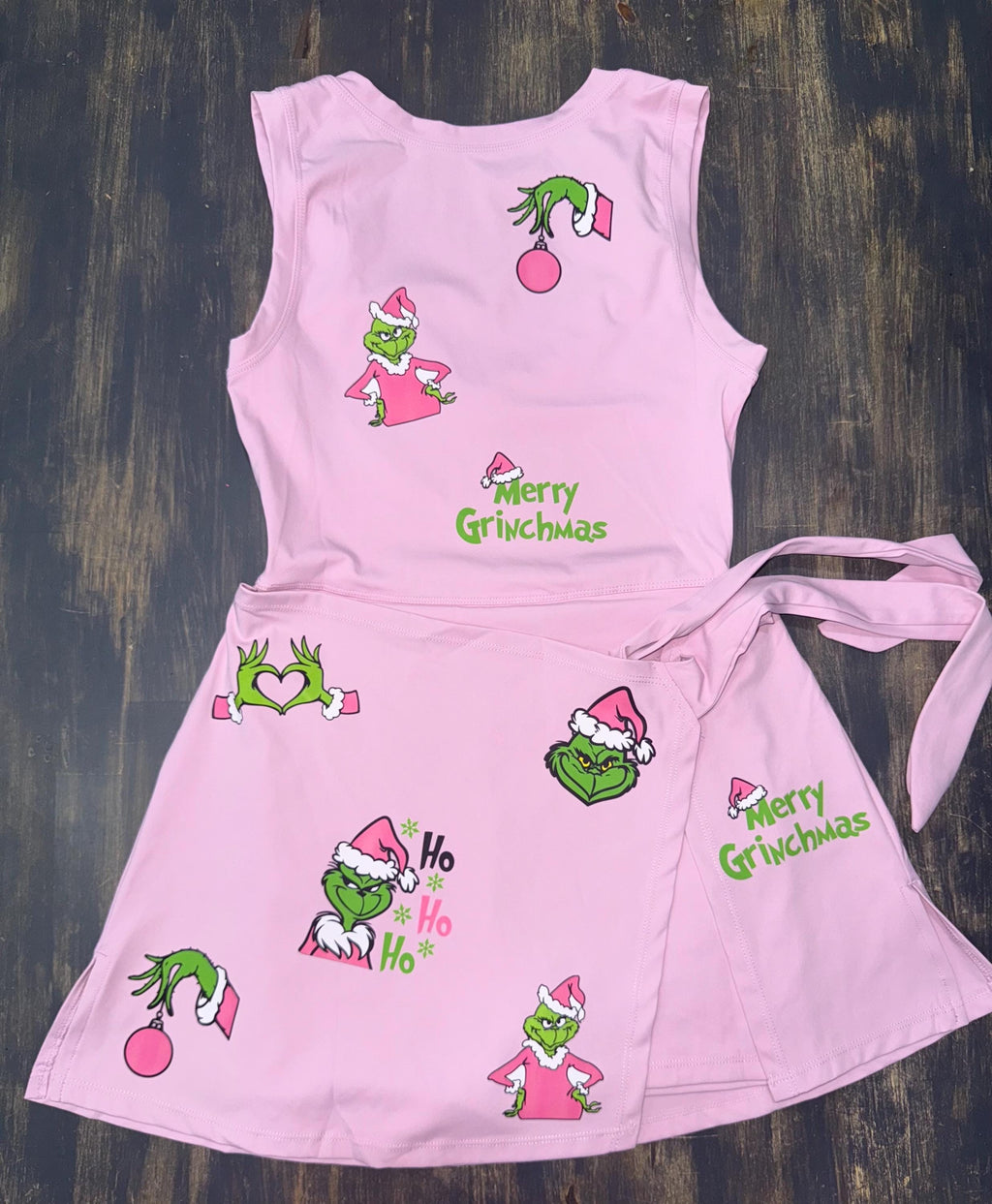Grinch Athletic Dress, Grinchmas outfit, Universal Studios