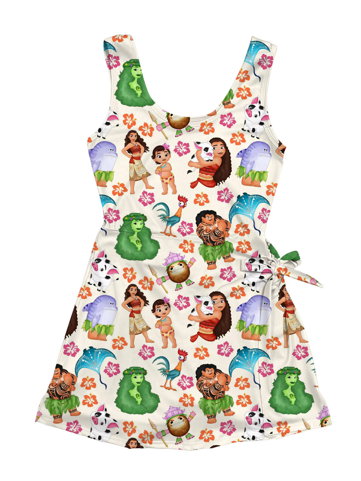 Moana Wrap Dress Girls and Women