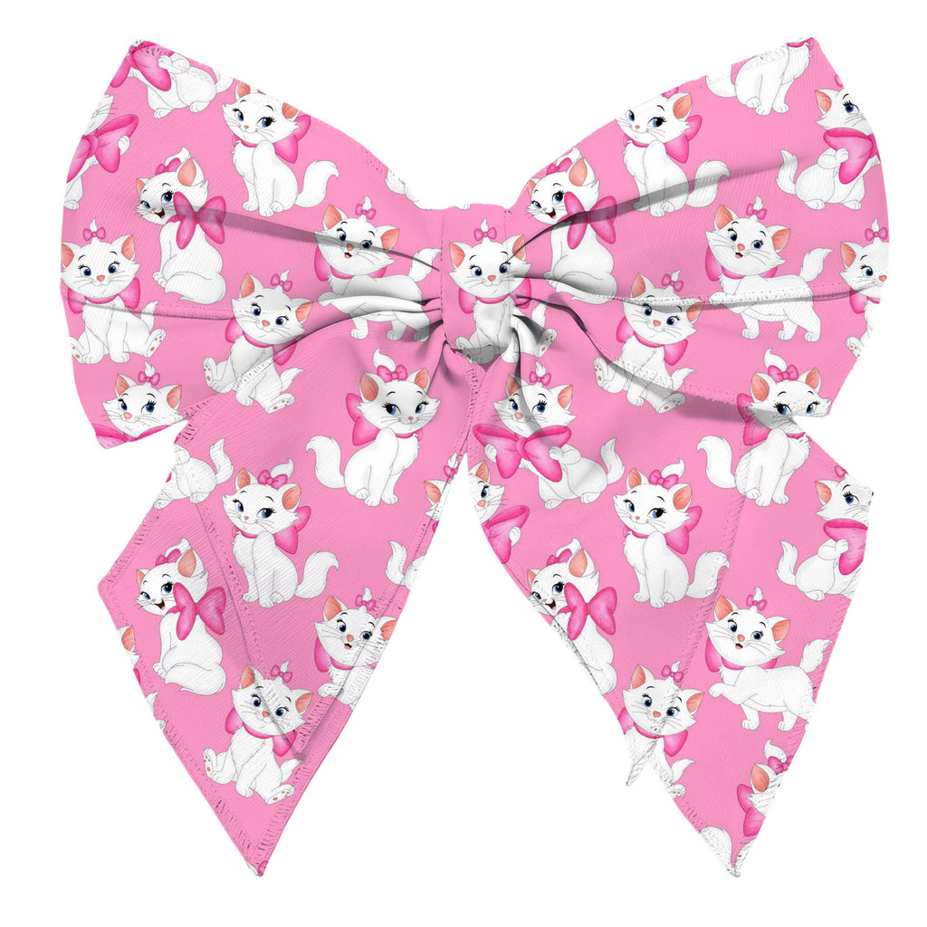 Marie Wrap Dress Girls and Women with Hair Bow
