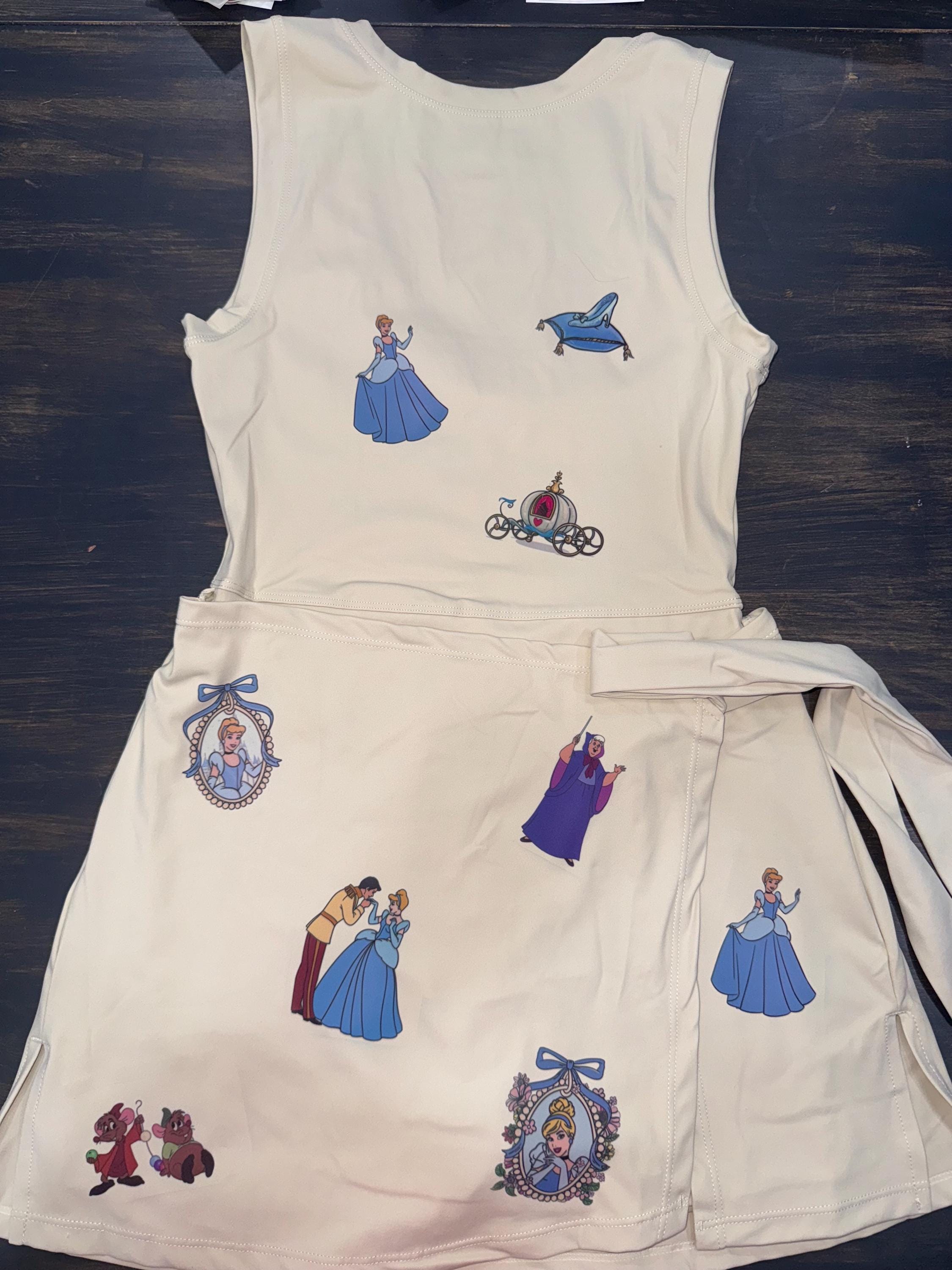 Disney Tennis Dress, Disney Outfit For Women, Cinderella Dress