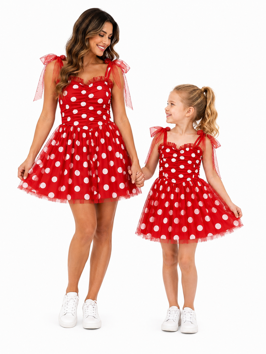 Minnie Red Dress Girls and Women