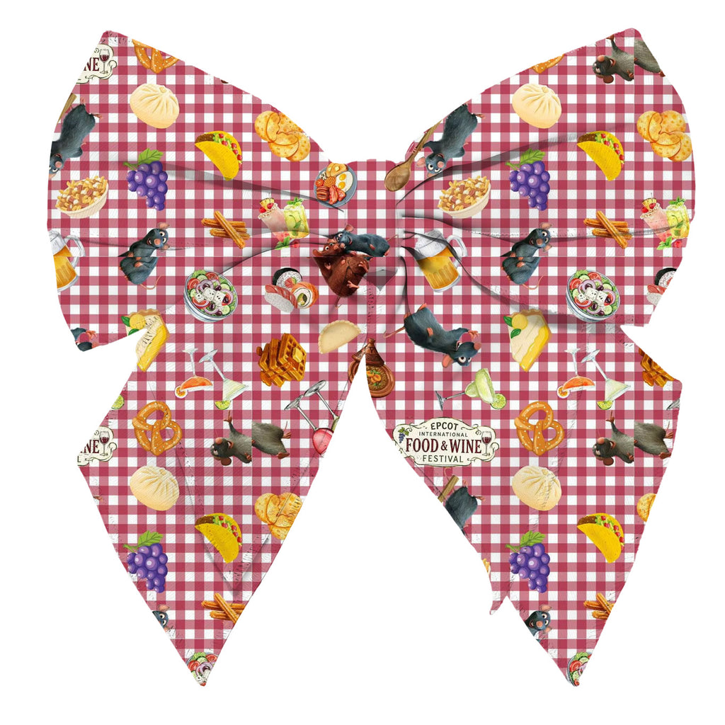 Remy Ratatouille Food and Wine Wrap Dress Girls and Women