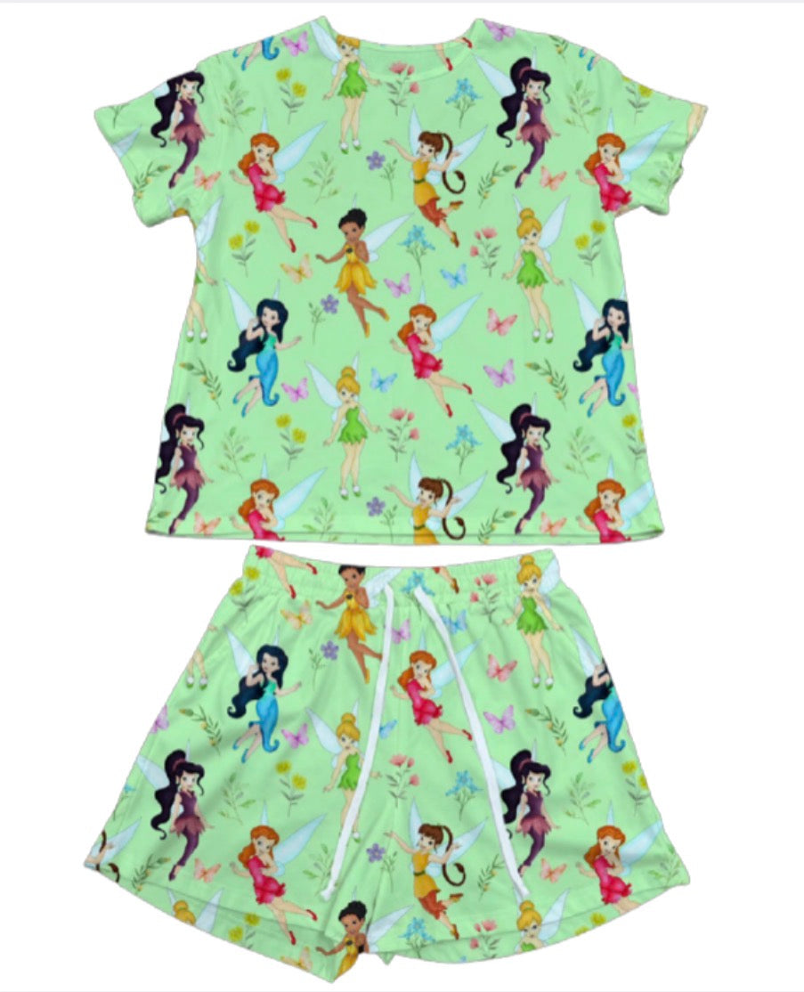 Fairies Waffle Knit Girls and Women 100% Cotton