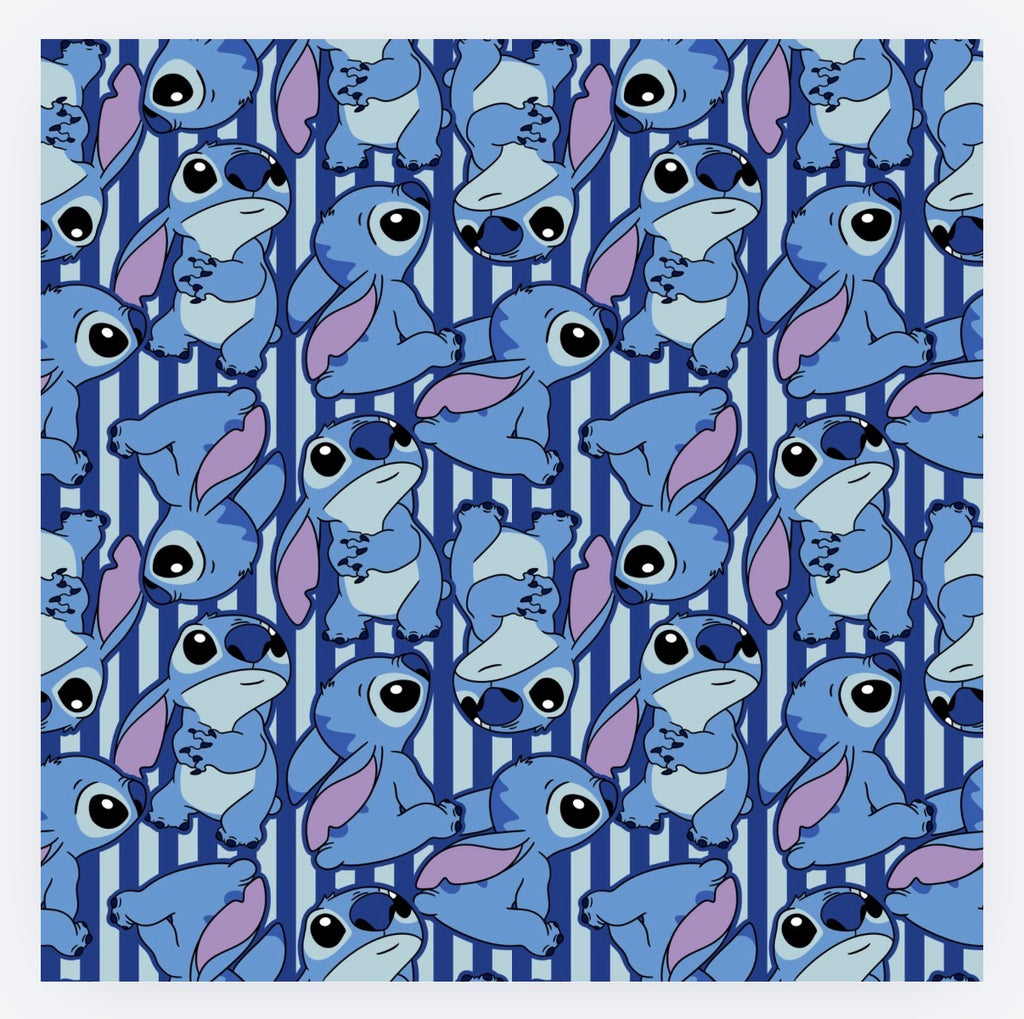Stitch Hair Bow Clips