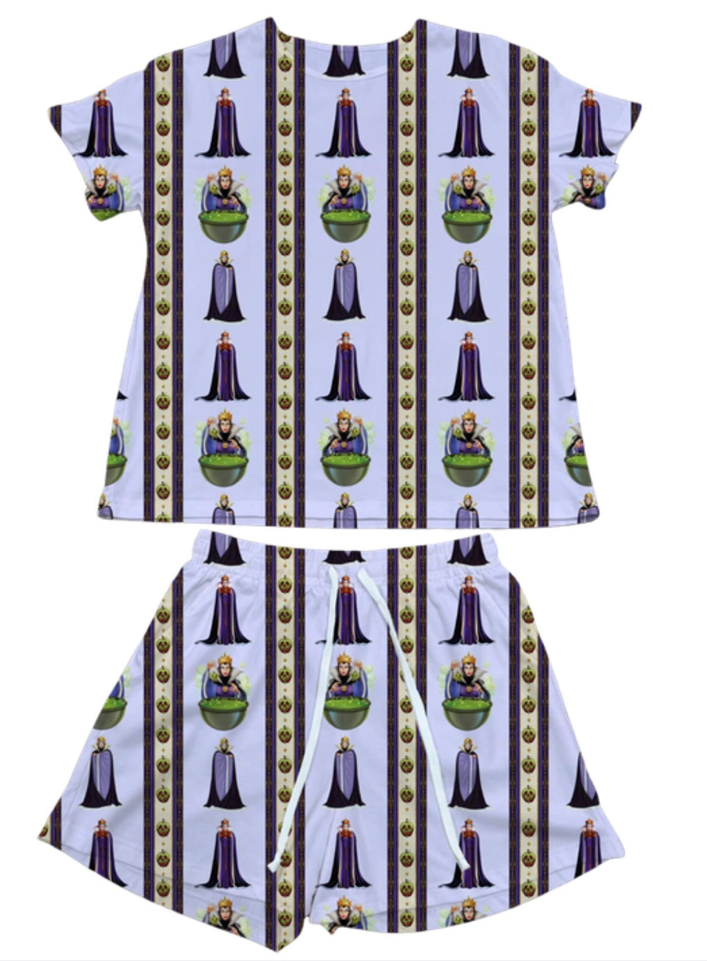Evil Queen Waffle Knit Child and Women 100% Cotton