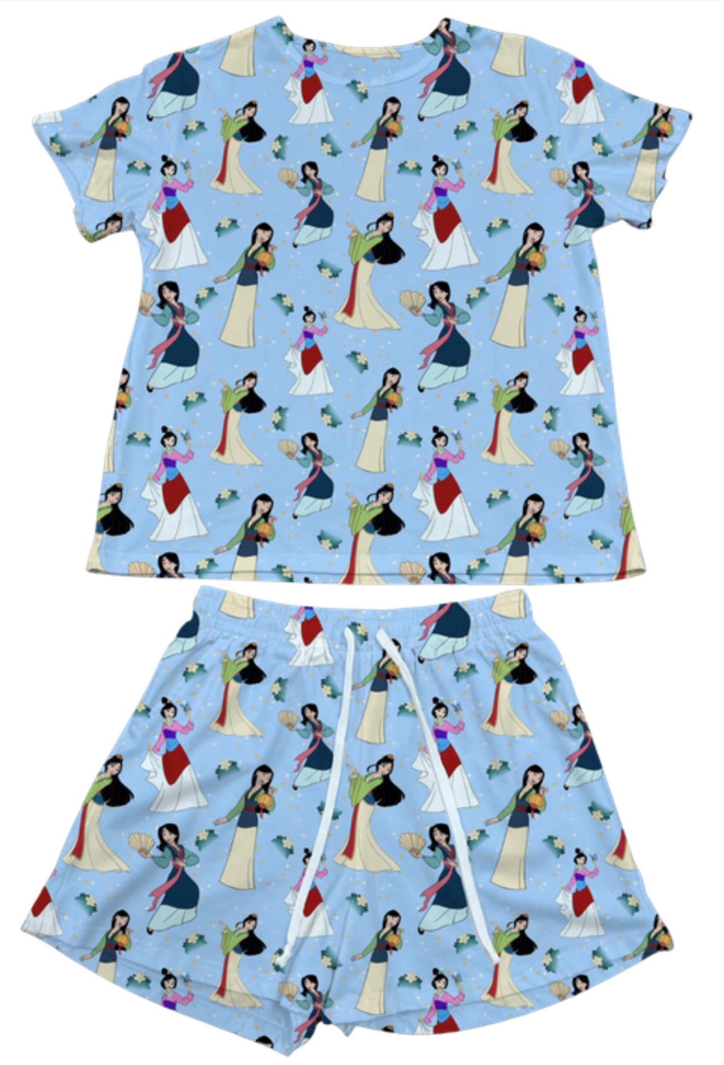Mulan Waffle Knit Child and Women 100% Cotton
