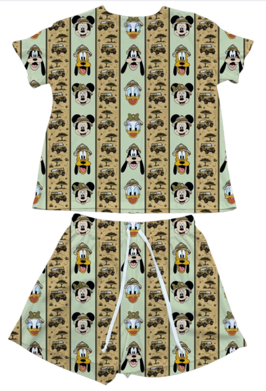 Animal Kingdom Friends Waffle Knit Child and Women 100% Cotton