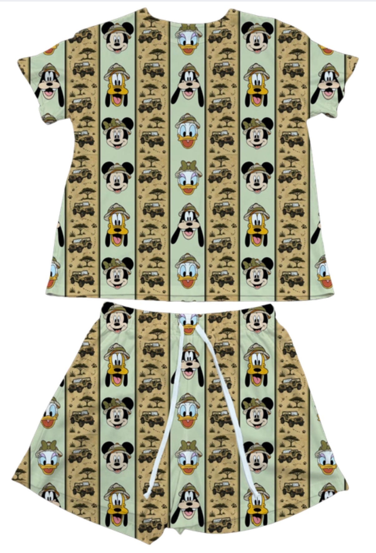 Animal Kingdom Friends Waffle Knit Child and Women 100% Cotton