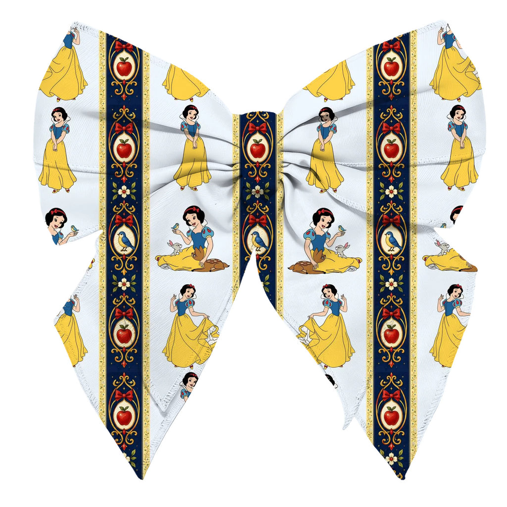 Snow White Stripes Waffle Knit Child and Women 100% Cotton