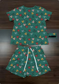 Christmas lights Waffle Knit Child and Women 100% Cotton