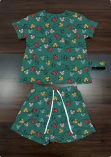 Christmas lights Waffle Knit Child and Women 100% Cotton