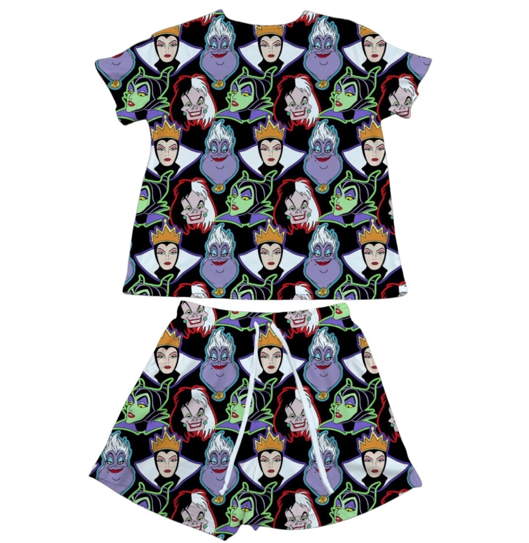 Villains Waffle Knit Girls and Women 100% Cotton