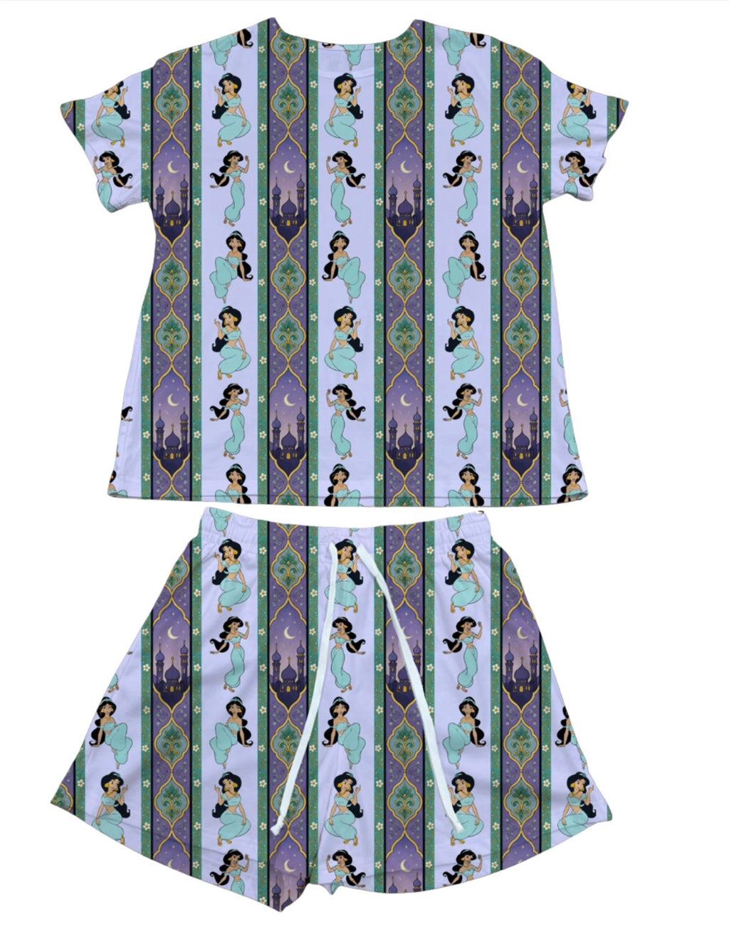 Jasmine Stripes Waffle Knit Child and Women 100% Cotton