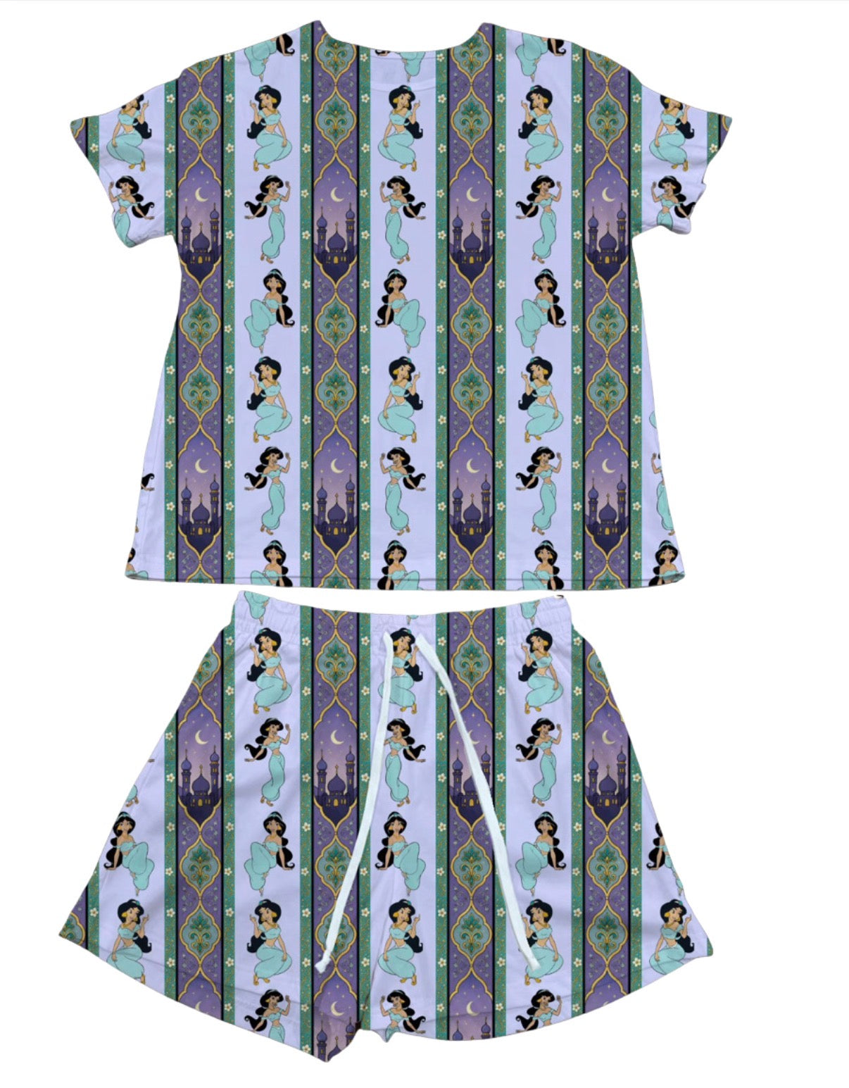 Jasmine Stripes Waffle Knit Child and Women 100% Cotton