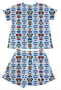 Cruise Friends Stripes Knit Child and Women 100% Cotton