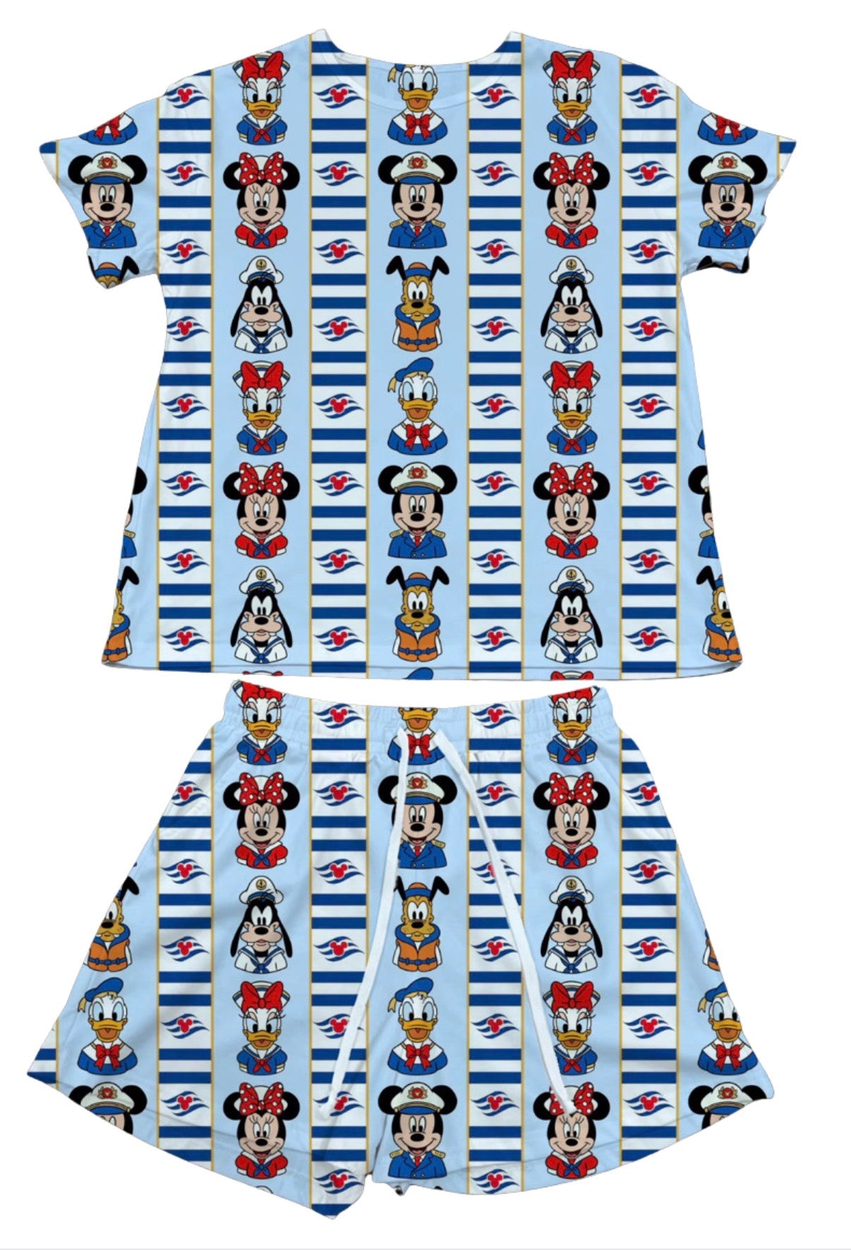Cruise Friends Stripes Knit Child and Women 100% Cotton