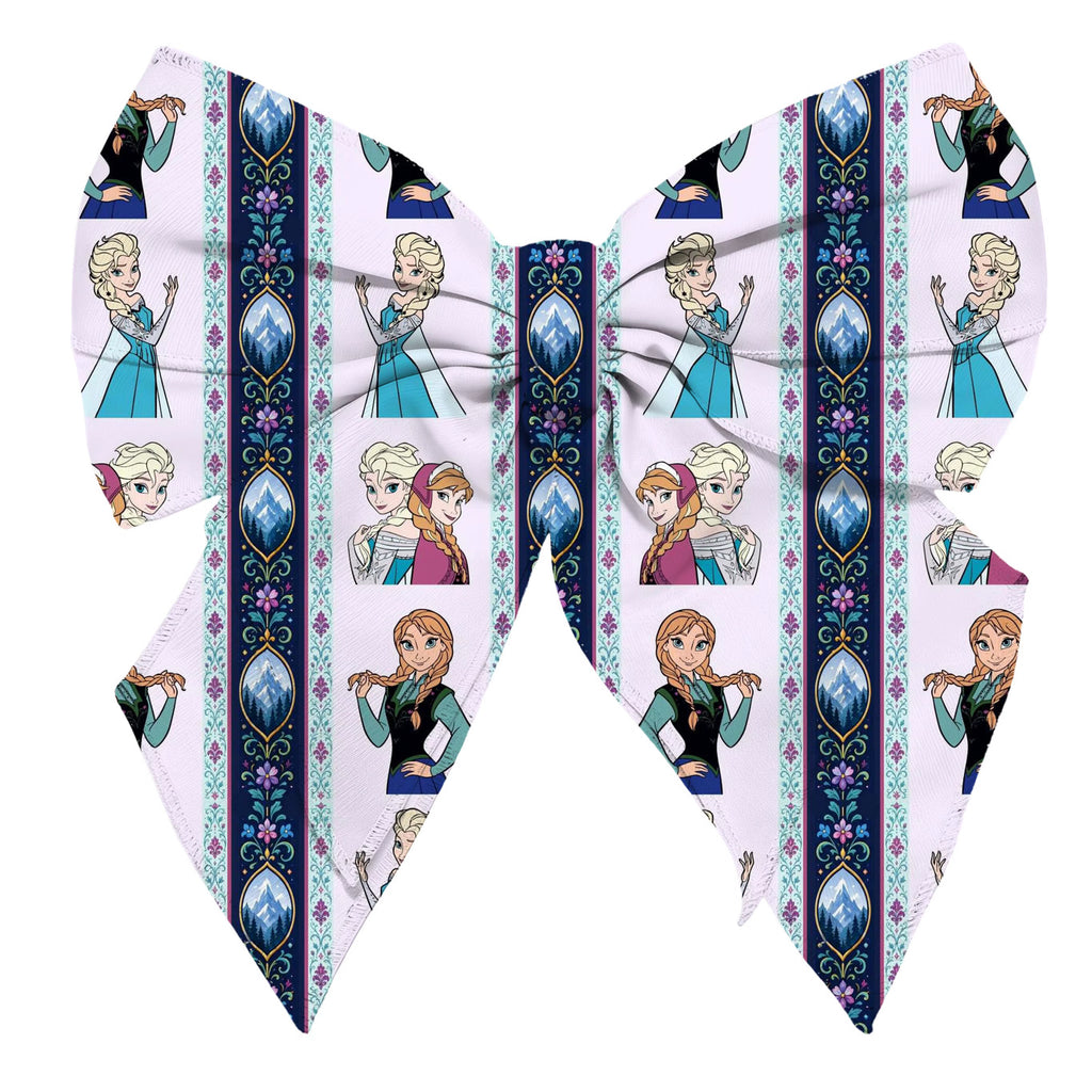 Frozen Stripes Waffle Knit Child and Women 100% Cotton