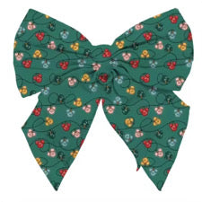 Christmas Lights Hair Bow Clip